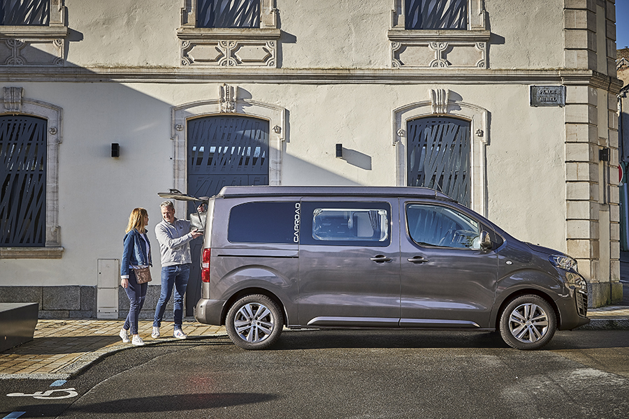 Campérêve Cap Road, une base Peugeot pour un modèle modulable et bien agencé